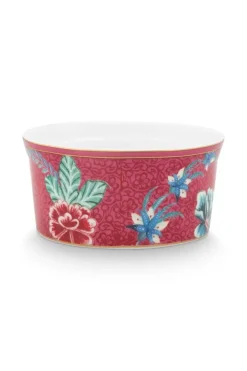 Pip Studio Ovenschalen<Flower Festival Ramequin Donker Roze