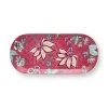 Pip Studio Taartplateaus<Flower Festival Rechthoekig Taartplateau Donker Roze