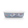 Pip Studio Serveerschalen<Flower Festival Serveerschaal Rechthoekig Licht Blauw