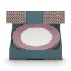 Pip Studio Sets Porseleinen Sets<Flower Festival Set/4 Dinerborden Rood/Licht 26.5Cm Blauw