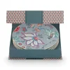 Pip Studio Sets Porseleinen Sets<Flower Festival Set/4 Gebaksborden Licht 17Cm Blauw