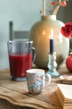 Pip Studio Sets Porseleinen Sets<Flower Festival Set/2 Mokken Klein Licht Blauw