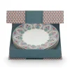 Pip Studio Sets Porseleinen Sets<Flower Festival Set/4 Ontbijtborden Licht 21Cm Blauw