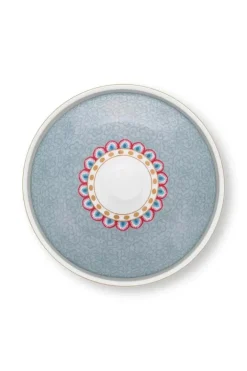 Pip Studio Suikerpotten<Flower Festival Suikerpot Blauw