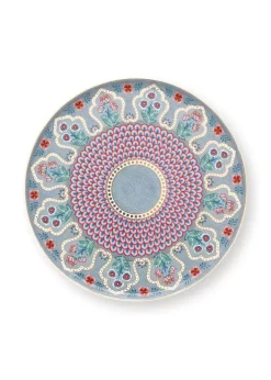 Pip Studio Taartplateaus<Flower Festival Taartplateau Klein Licht Blauw