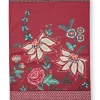 Pip Studio Theedoeken<Flower Festival Tea Towel Dark Pink Roze