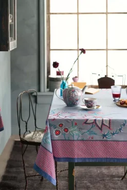 Pip Studio Theepotten<Flower Festival Theepot Groot Licht Blauw
