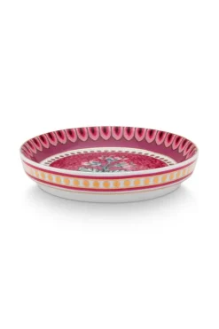 Pip Studio Theetips<Flower Festival Theetip Donker Roze