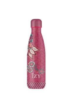 Pip Studio Thermosflessen<Flower Festival Thermosfles Donker 500Ml Roze