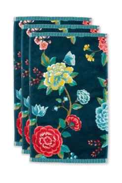 Pip Studio Gastendoekjes<Gastendoek Set/3 Good Evening Donker 30X50 Cm Blauw