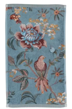 Pip Studio Gastendoekjes<Gastendoek Set/3 Secret Garden 30X50Cm Blauw