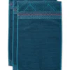 Pip Studio Gastendoekjes<Gastendoek Set/3 Soft Zellige Donker 30X50 Cm Blauw