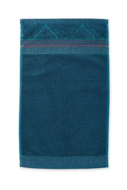 Pip Studio Gastendoekjes<Gastendoek Set/3 Soft Zellige Donker 30X50 Cm Blauw