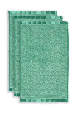 Pip Studio Gastendoekjes<Gastendoek Set/3 Tile De Pip 30X50 Cm Groen