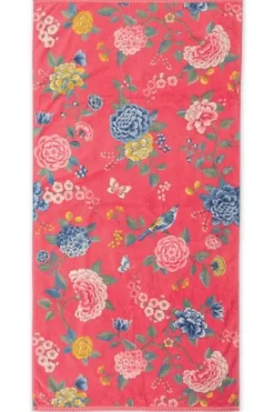 Pip Studio Handdoeken<Grote Handdoek Good Evening 70X140 Cm Koraal