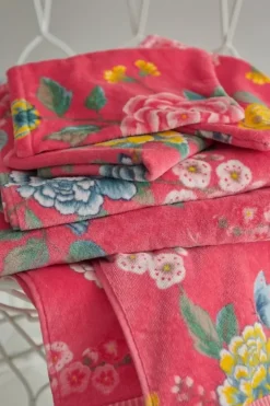 Pip Studio Handdoeken<Grote Handdoek Good Evening 70X140 Cm Koraal