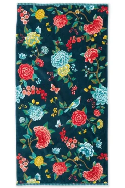 Pip Studio Handdoeken<Grote Handdoek Good Evening Donker 70X140 Blauw