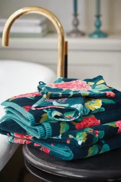 Pip Studio Handdoeken<Grote Handdoek Good Evening Donker 70X140 Blauw