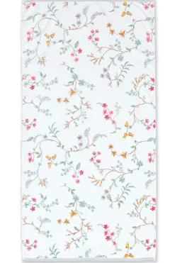 Pip Studio Handdoeken<Grote Handdoek Les Fleurs 70X140 Cm Wit
