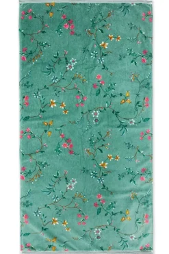 Pip Studio Handdoeken<Grote Handdoek Les Fleurs 70X140 Cm Groen