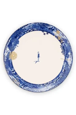 Pip Studio Dinerborden<Heritage Dinerbord Grens Blauw 26.5 Cm