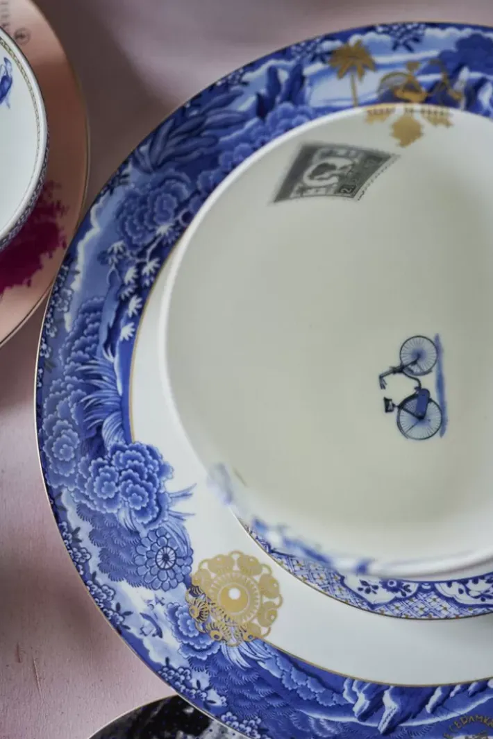 Pip Studio Dinerborden<Heritage Dinerbord Grens Blauw 26.5 Cm