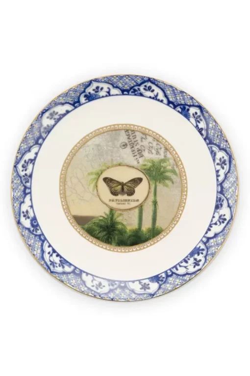 Pip Studio Gebaksborden<Heritage Gebaksbord Vlinder Blauw 15 Cm