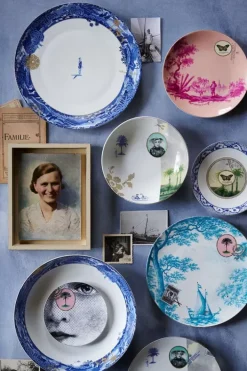 Pip Studio Gebaksborden<Heritage Gebaksbord Vlinder Blauw 15 Cm