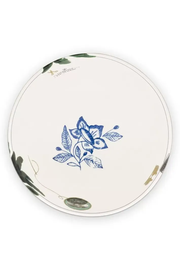Pip Studio Saladeschalen<Heritage Kom Palm Groen 23 Cm