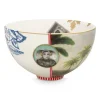 Pip Studio Kommen<Heritage Kom Palm Wit 15 Cm