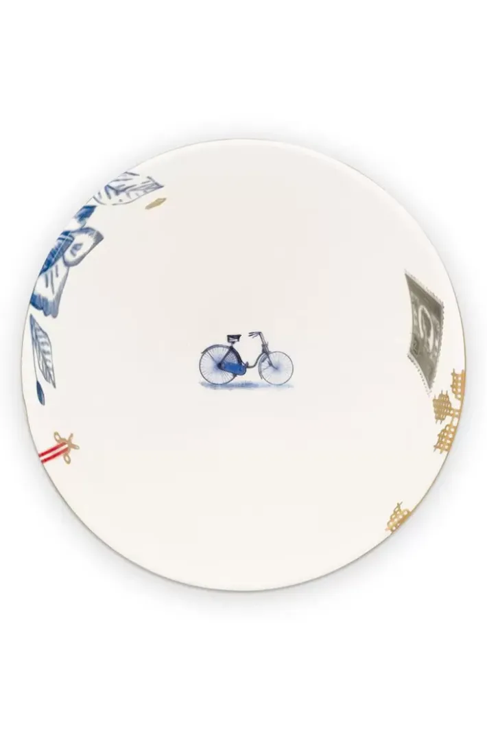 Pip Studio Kommen<Heritage Kom Palm Wit 15 Cm