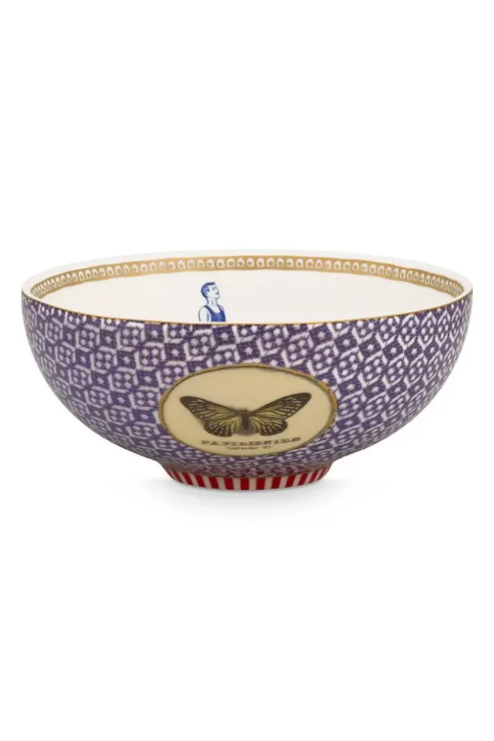 Pip Studio Kommen<Heritage Kom Tegels Blauw 11 Cm