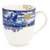 Pip Studio Koffiemokken<Heritage Mok Klein Grens Blauw
