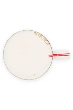 Pip Studio Koffiemokken<Heritage Mok Klein Grens Blauw