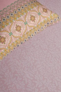 Pip Studio Hoeslakens<Hoeslaken Leafy Roze