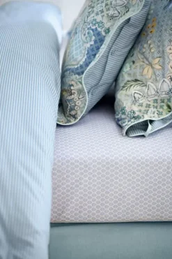 Pip Studio Hoeslakens<Hoeslaken Thousand Leaves Blauw