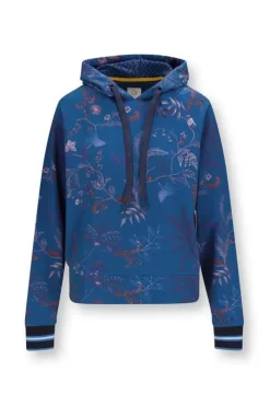 Pip Studio Truien/Vesten<Hoodie Lange Mouw Isola Blauw
