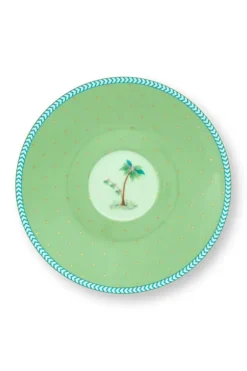 Pip Studio Kop/Schotel<Jolie Espresso Kop & Schotel Groen