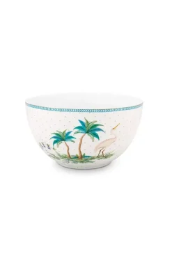 Pip Studio Kommen<Jolie Kom Dots Gold 18 Cm Wit