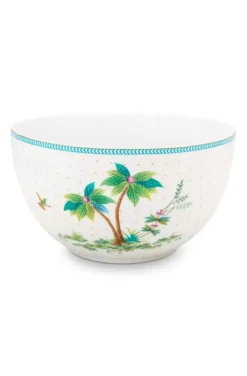 Pip Studio Kommen<Jolie Kom Dots Gold 18 Cm Wit