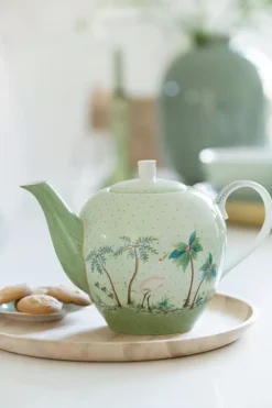 Pip Studio Theepotten<Jolie Theepot Groot Groen