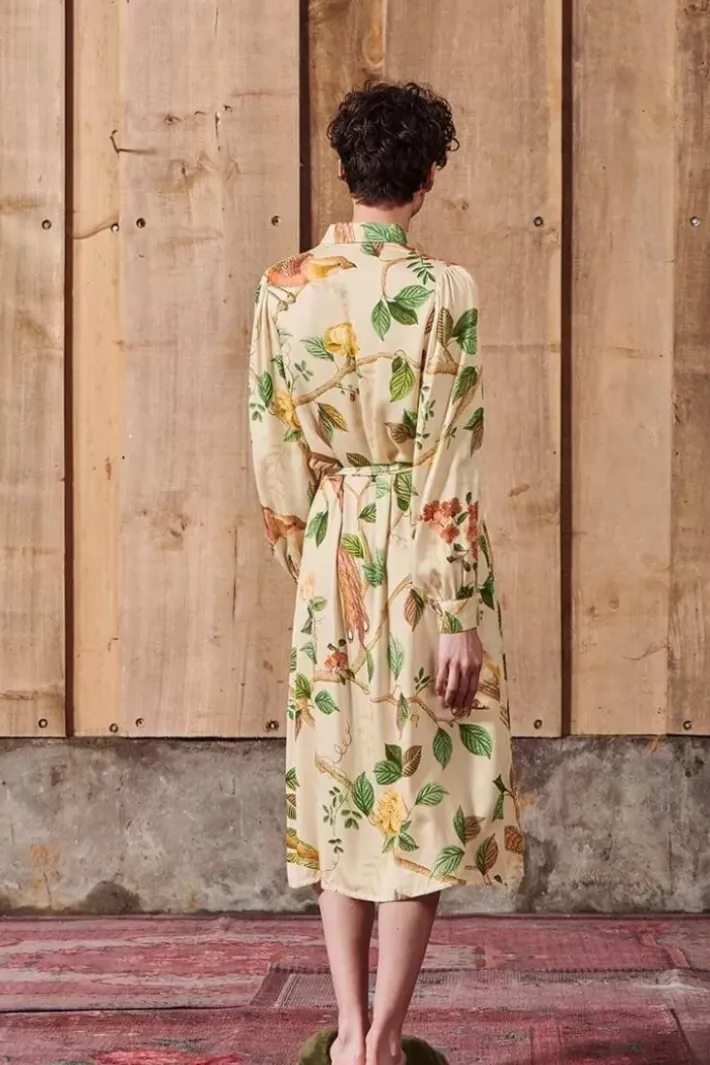 Pip Studio Nachthemden<Jurk Lange Mouw Good Nightingale Zand