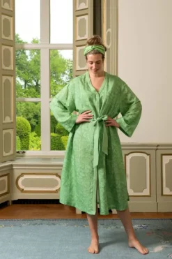 Pip Studio Jurken<Jurk Origami Groen