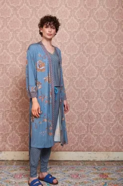 Pip Studio Kimono'S<Kimono Cece Fiore Blauw