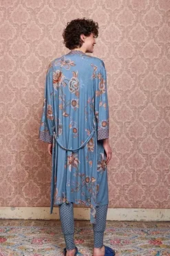 Pip Studio Kimono'S<Kimono Cece Fiore Blauw