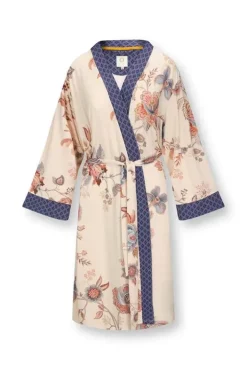 Pip Studio Strandkleding<Kimono Cece Fiore Wit