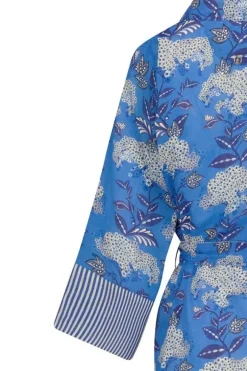 Pip Studio Kimono'S<Kimono Flora Firenze Kobalt Blauw
