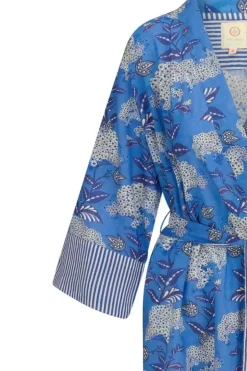 Pip Studio Kimono'S<Kimono Flora Firenze Kobalt Blauw