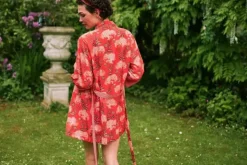 Pip Studio Kimono'S<Kimono Flora Firenze Koraal Rood