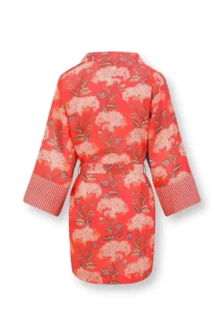 Pip Studio Kimono'S<Kimono Flora Firenze Koraal Rood